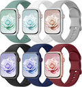 6 Pack Sport Bands Compatible by HEARTBOOM