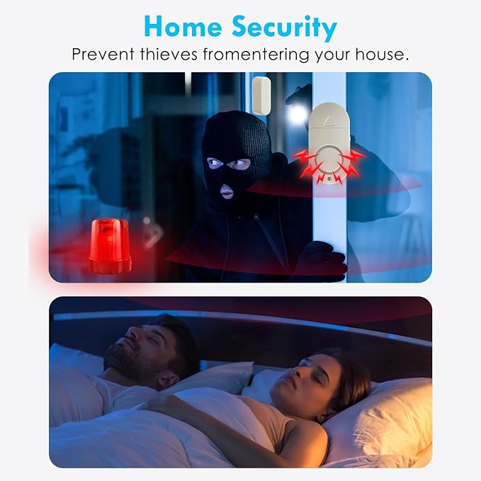 Door Window Alarm, 120DB Window Alarms - Image 4