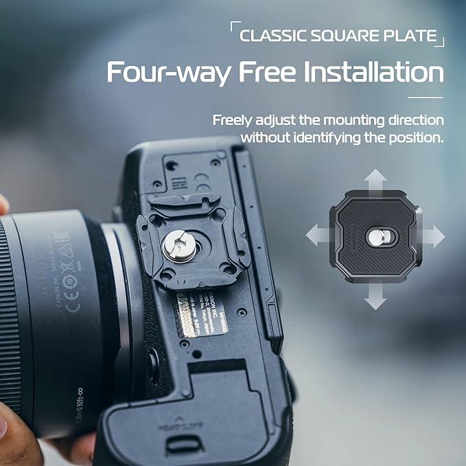 ULANZI F38 Camera Shoulder Strap Mount Quick Release - Image 5