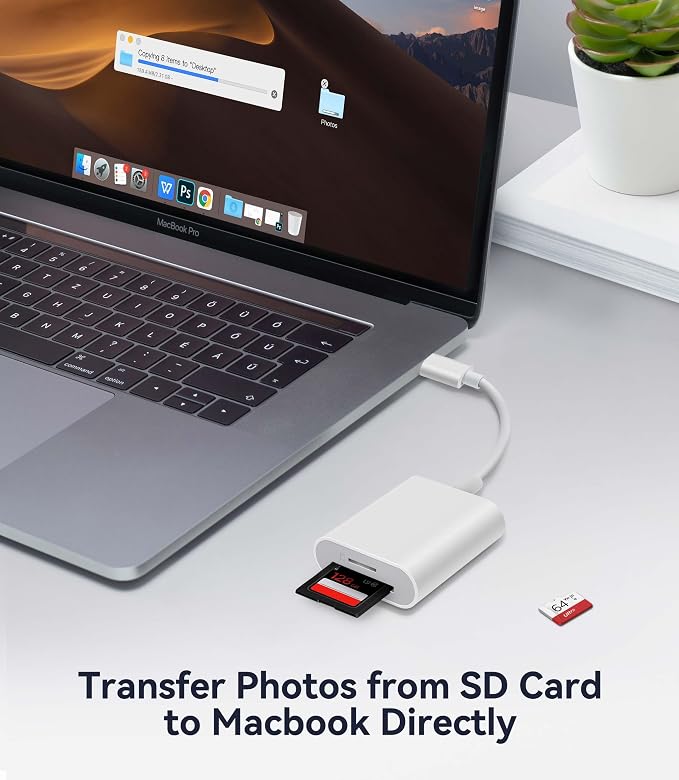 USB C SD Card Reader, WNXSLOAD SD Card Adapter - Image 4
