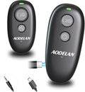 Upgraded USB-C Rechargeable Wireless Camera Remote Control Shutter Release by AODELAN