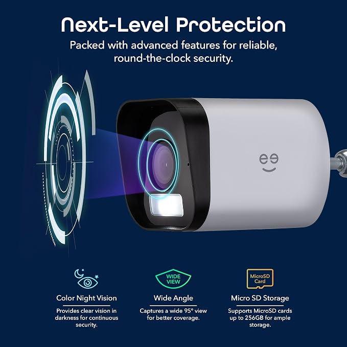 Geeni Hawk 3 4MP Smart Outdoor Security Camera – 2K Ultra HD WiFi Surveillance - Image 8