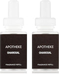 Pura Smart Home Plug-in Diffuser Refills by Apotheke, (Charcoal, 2-Pack) - Pura Fragrance Refills - Long-Lasting Aromatherapy Air Freshener Fragrance Products with Perfume-Grade Essential Oils