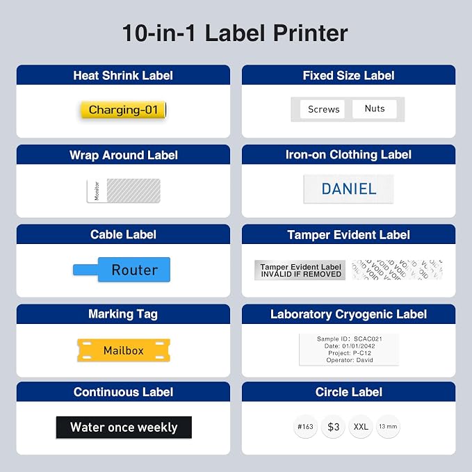 SUPVAN G15M Mini Portable Label Maker Machine - Image 2