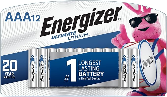 Energizer AAA Batteries, Ultimate Lithium Triple A Battery by Energizer