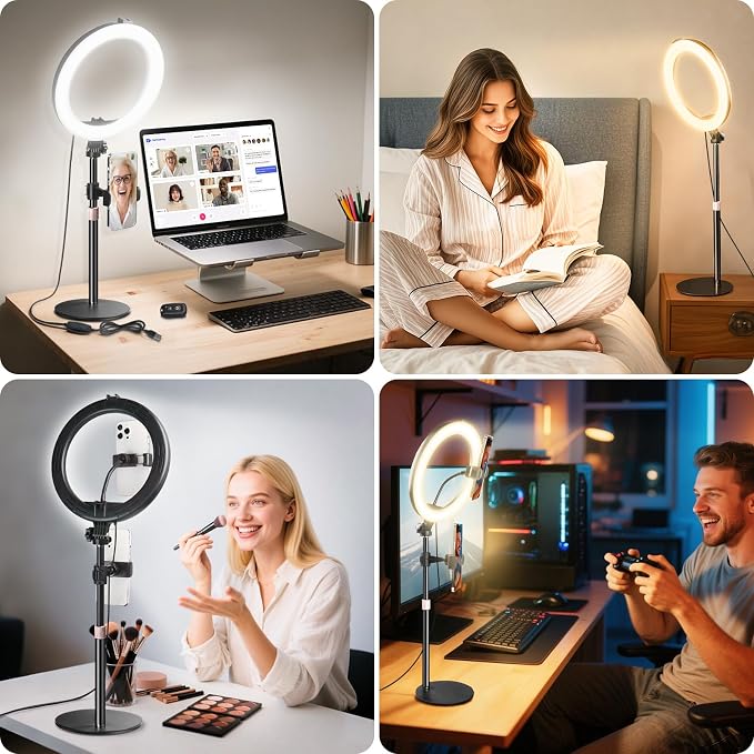 MACTREM 10“ Desk Ring Light - Image 2