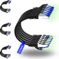 Rapink Patch Cables Cat8 1ft 24 Pack Slim, Cat8 Ethernet Patch Cable 40G Support by Rapink