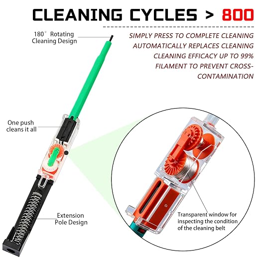 4 in 1 Fiber Optic Cleaner Cleaning Pen Box Kit, 2.5mm 1.25mm FC SC ST LC - Image 4