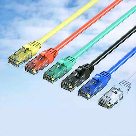 Cat6 Patch Cables 0.5 Foot, Cat 6 Ethernet Cable, 24AWG CCA Cord, UTP Network - Image 8