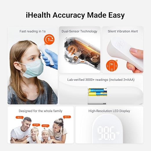 iHealth No-Touch Forehead Thermometer - Image 6