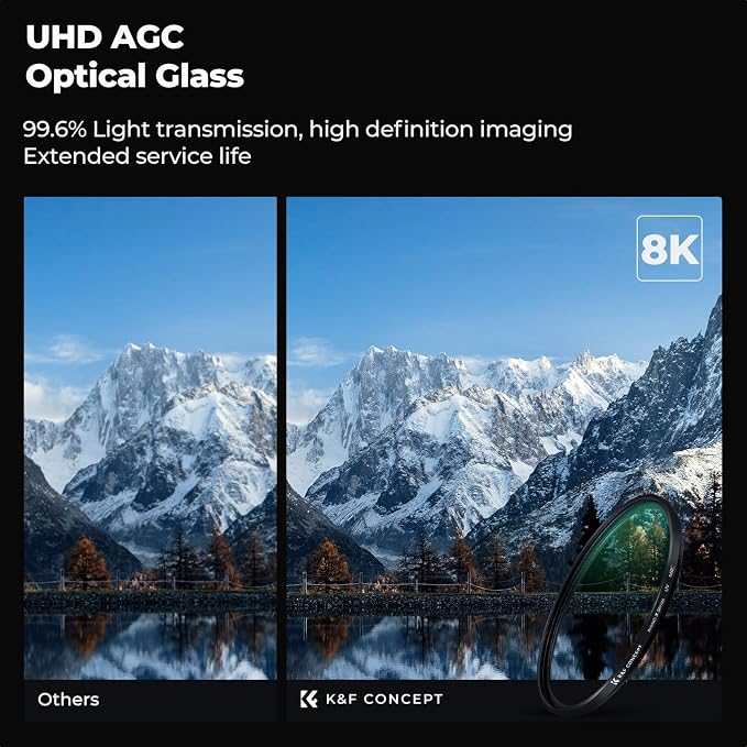 K&F CONCEPT 52mm MC UV Protection Filter - Image 3
