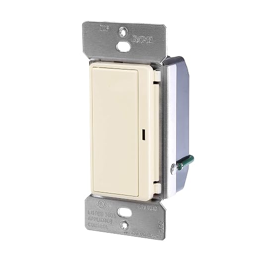 Eaton Z-Wave Plus RF9601DLA Wireless Switch, Single Pole, Light Almond - Image 5