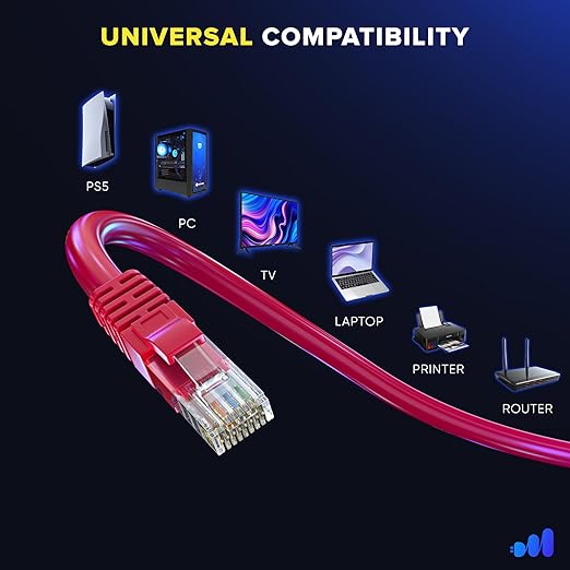 Maximm Cat 6 Ethernet Cable 0.6 ft - Image 6