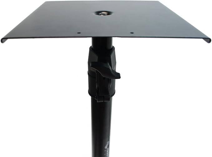 Harmony Audio HA-BKSPKS Home Audio - Studio Monitor Adjustable Height Bookshelf Speaker Stand Pair