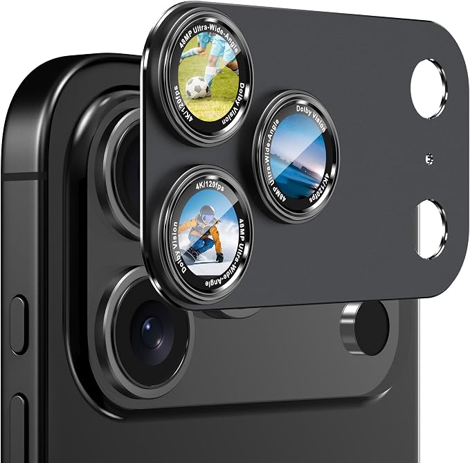 CACOE Camera Lens Protector for iPhone 17 Pro by CACOE