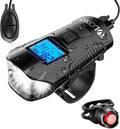 VLOXO Bike Speedometer with LED Bike Light, IP65 Waterproof Bicycle Odometer by VLOXO