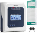 OFFNOVA Thermal Time Clock for Employees Small Business, No Ink Ribbons or by OFFNOVA