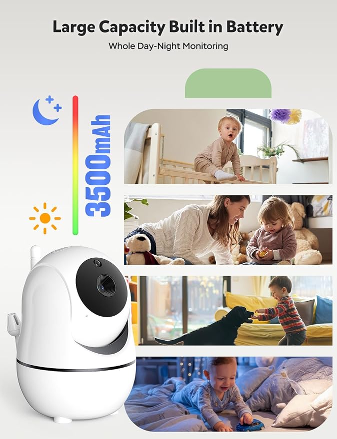 GoodBaby Baby Monitor with Camera and Audio - Image 6