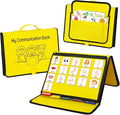 Boczif Visual Communication Book, Nonverbal Communication Board, Autism Language Vocabulary Learning Materials, Speech Articulation Therapy Cue Cards for Kids, Toddler Behavior Book for Home School