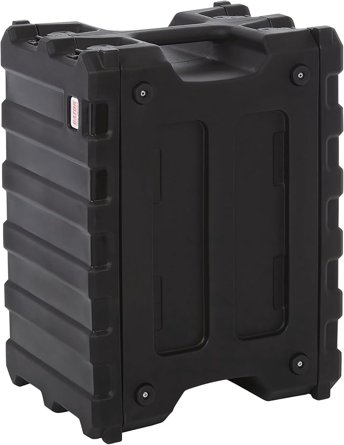 Gator Cases Pro Series Rotationally Molded 6U Rack Case with Shallow 13" Depth, Made in USA (G-PRO-6U-13)