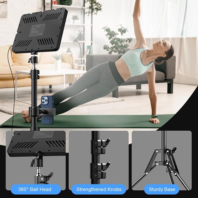 ALTSON 2 Packs Video Light Kit, LED Studio Light, 2700-6500K Dimmable - Image 6