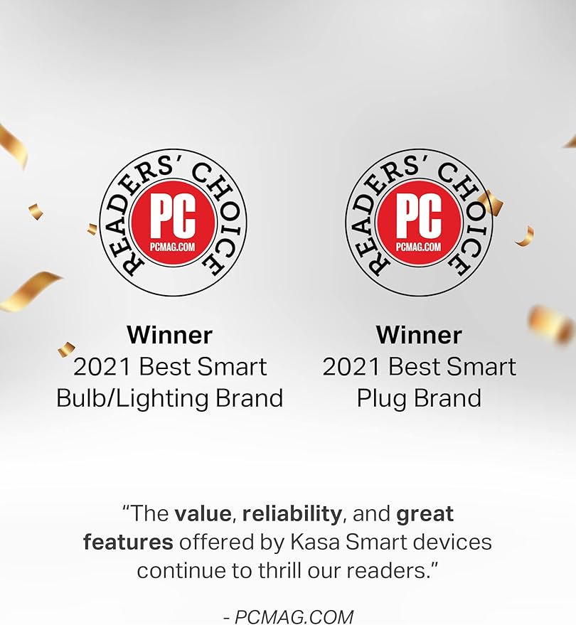 New Kasa Smart Bulb, Full Color Changing Dimmable Smart WiFi Light Bulb - Image 2