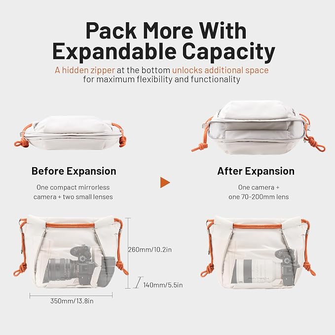 PGYTECH OneGo Rope Strap Camera Bag – Multifunctional Shoulder Bag - Image 3