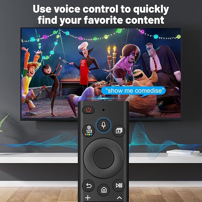 Replacement for Samsung TV Remote,for Samsung tv Remote,Remote Control,Voice Control Compatible with 2022 BN59-01385A,for Most 2018 to 2022 Smasung Crystal UHD QLED The Frame QLED 4K 8K Smart TVs