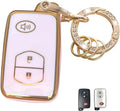 for Toyota Camry Avalon Corolla Highlander Prius RAV4 Venza Key Fob Cover by TAPAYICA