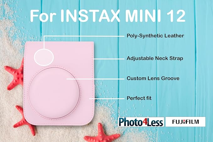 Fujifilm Instax Mini 12 Instant Film Camera Blossom Pink, Fujifilm Instax Mini - Image 5