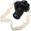 Weewooday Camera Strap for Photographers, 1.5" Soft Cotton Woven Camera Strap by Weewooday