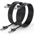Cat6 Ethernet Cable 6FT 2-Pack, Patch Cable 6 Foot RJ45 10Gbps by ApoJodly