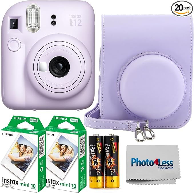 Fujifilm Instax Mini 12 Instant Film Camera Lilac Purple, Fujifilm Instax Mini by FUJIFILM