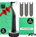 FLAUS Electric Flosser (Oprah's List, Shark Tank) 3 Speeds + 45 Refill Heads (Gentle Gliding Floss for Sensitive Gums) Water Flosser Alternative, Dentist Recommended Tooth Flossers Dental Floss Picks