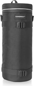 Camera Lens Case Bag for Photographyers, Zipper Waterproof Lens Protective by XAMOREST