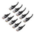 Cable Matters 10Gbps 10-Pack Snagless Short Cat 6 Ethernet Cable - 6ft by CableMatters