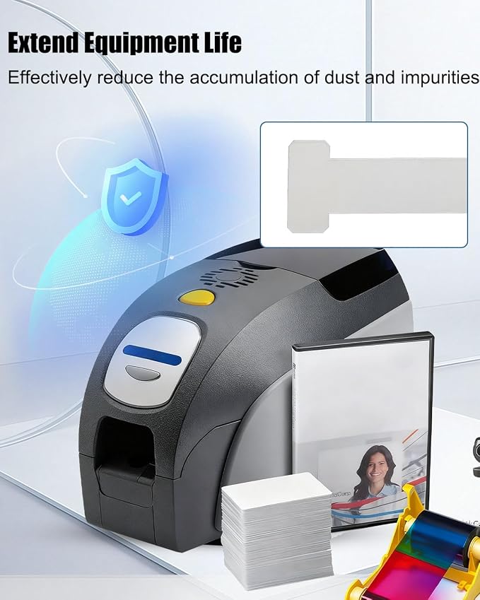 4 PCS Cleaning Kits Fit for Zebra ZXP Series 1 ZXP Series 3 ID Card Printers - Image 4