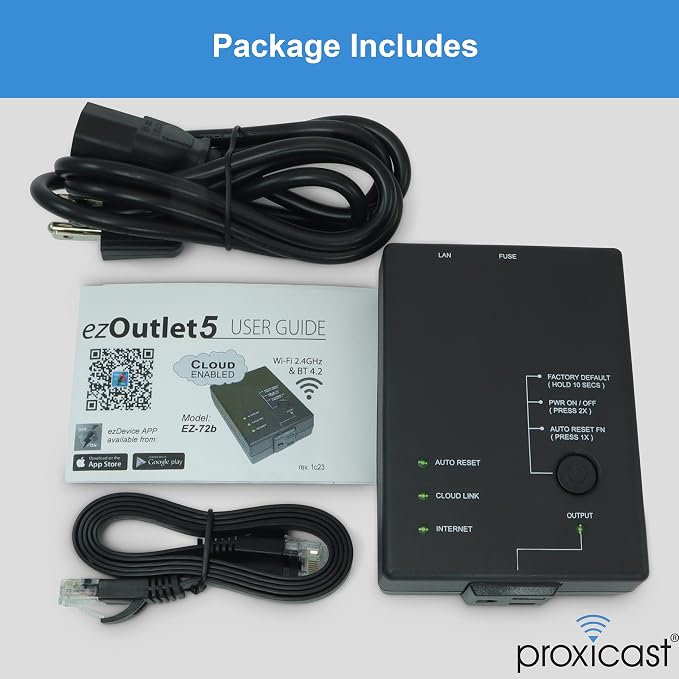 ezOutlet5 - Internet Enabled IP & Wi-Fi Remote Power Switch - iOS | Android | - Image 6