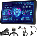 WOWNOVA PC Temperature Display, Computer Temp Monitor, ARGB Case, IPS USB Mini by WOWNOVA