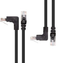 Cable Matters 10Gbps Combo-Pack 90 Degree Cat 6 Ethernet Cable - 3ft by CableMatters