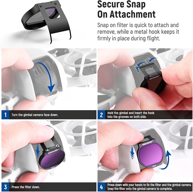 NEEWER ND Filter Set Compatible - Image 7