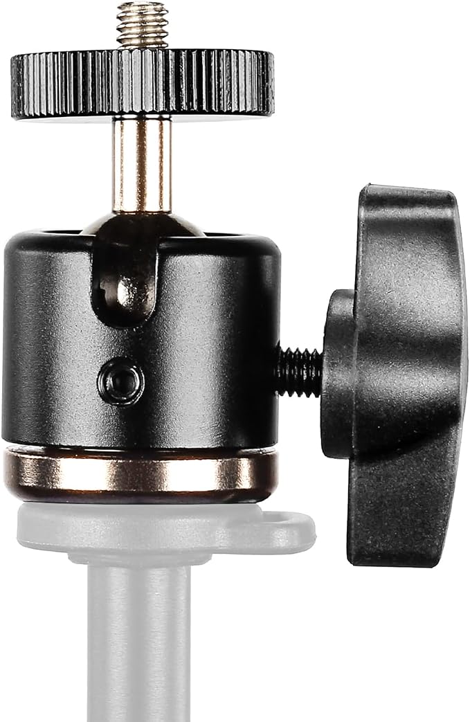 Neewer® Aluminum Alloy 360 Degree Rotating Swivel Mini Ball Head - Image 4