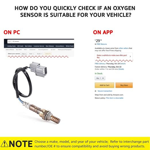 Nifeida 234-4011 Upstream Oxygen O2 Sensor Before Catalytic Converter - Image 7