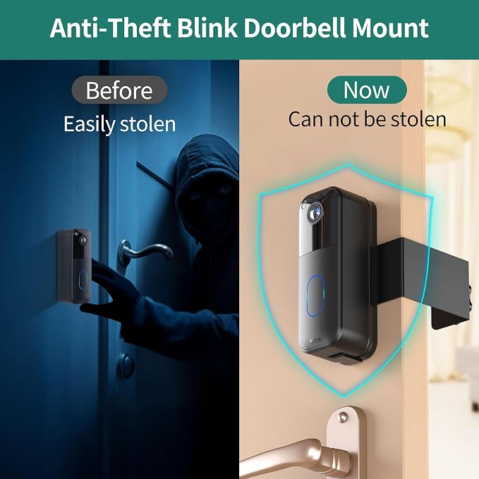 HomeMount Blink Doorbell Camera Mount No Drill - Image 7