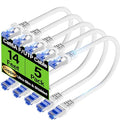 Cat6A Ethernet Cable Shielded 10Gbps 14 ft, Slim Shielded Ethernet Cable Cat 6 by Unknown