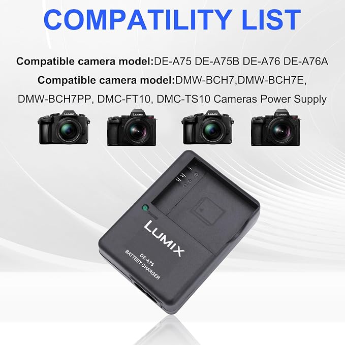 DE-A75 DMW-BCH7E Battery Charger - Image 4