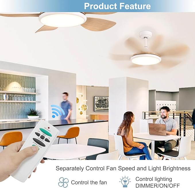 Hampton Bay Ceiling Fan Remote Control Kit, with Up and Down Light Remote Replacement for Hampton Bay Harbor Breeze Hunter Fan-HD FAN-53T FAN-35T UC7078T CHQ7078T Kit