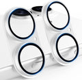 TAURI 2 Pack for iPhone 16/16 Plus Camera Lens Protector, Full Coverage by TAURI