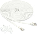 Amazon Basics RJ45 Cat 7 Ethernet Patch Cable, Includes 15 Nails, 30 Foot by AmazonBasics