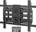 MOUNTUP Heavy Duty Full Motion TV Wall Mount for 50-110 inch Large TVs, Holds 250 lbs, 1.65" Slim TV Bracket with Extension, Swivel & Tilt, Preassembled, Max VESA 800x600mm, Fits 12-24" Studs, MU0096